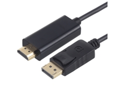 Lurelia Cabo Adaptador Displayport Para Hdmi 1,8 M Preto