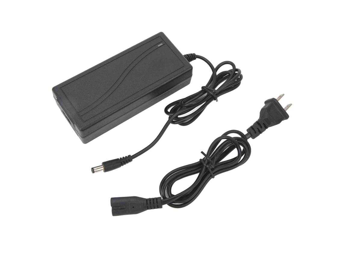 Carregador de Bateria de Lítio Mali 42v 1.5a com cabeça DC para bicicleta elétrica e patinete elétrico
