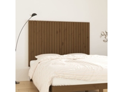 Vidaxl Cabeceira De Parede 159,5x3x110 Cm Pinho Maciço Castanho-mel