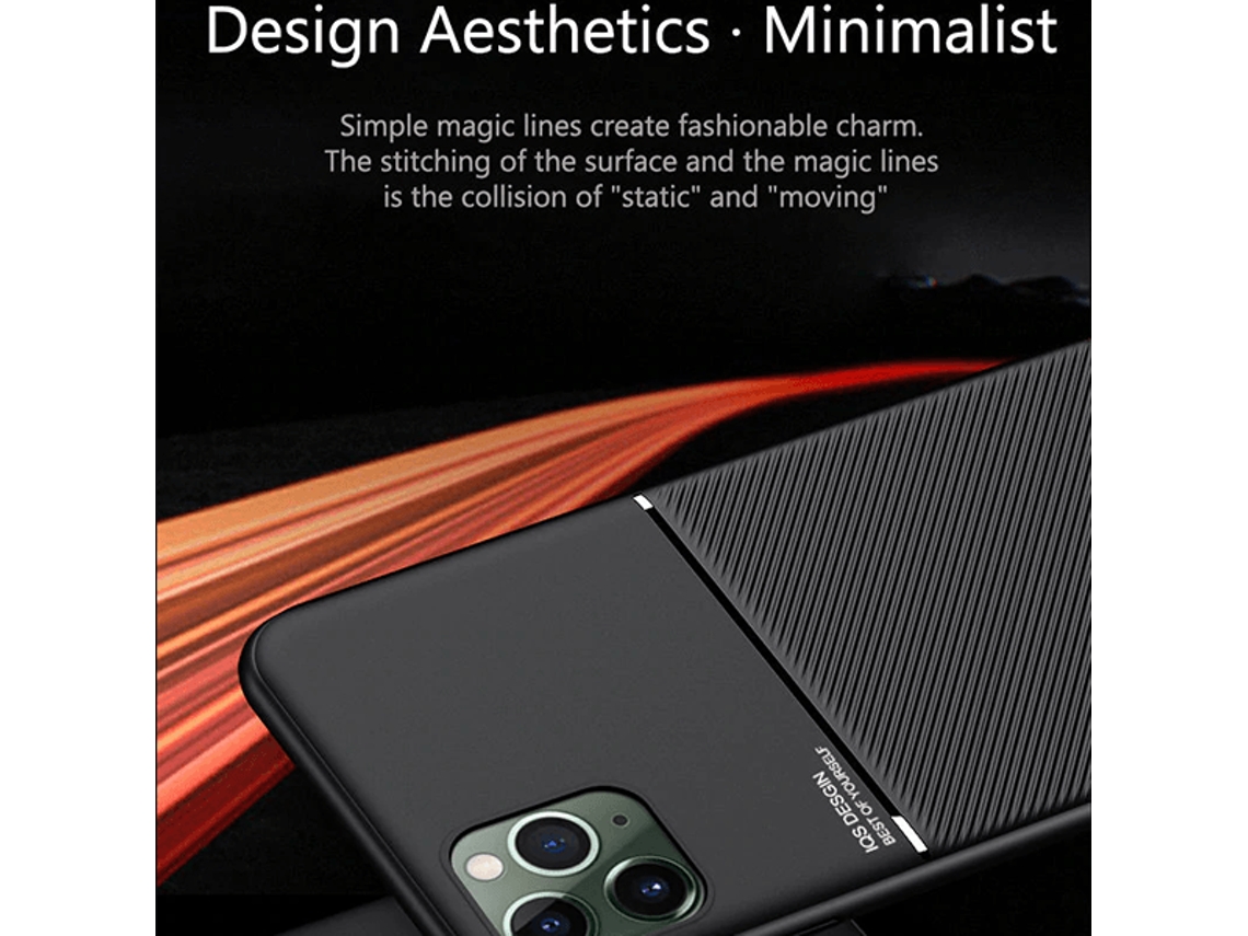 Capa Traseira Magnética Anti Choque para iPhone 13 Pro Max