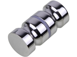 Puxador De Aço Inoxidável Para Porta Vidro Dupla Face, Ideal Para Banheiro, Chuveiro, Armário, Gaveta, Guarda Roupa E