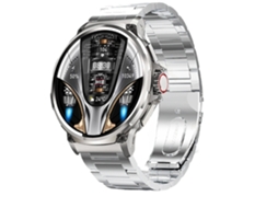 V69 Relógio Inteligente Masculino 1 85 Tela Ultra Hd 710Mah Bateria Grande Smartwatch 400 Faces para Telefone Android Ios