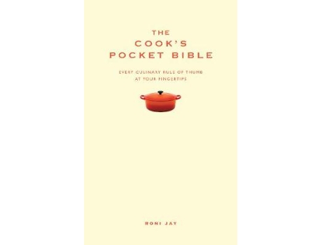 Livro the cook's pocket bible de roni jay (inglês)
