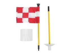 conjunto de Bandeira e Buraco para Green de Putt Mini Golfe S/MARCA