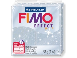 Massa Modelar STAEDTLER FIMO Effect Brilhante Prata (596 g)