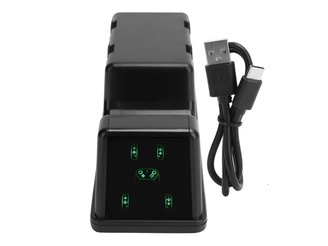 Base de carregamento 5 em 1 em ABS com visor digital para controle NS Pro CHABERLU
