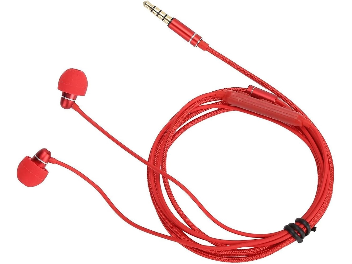 Fone De Ouvido Hifi Ms28 Com Microfone, Fones Fio Confortáveis Para