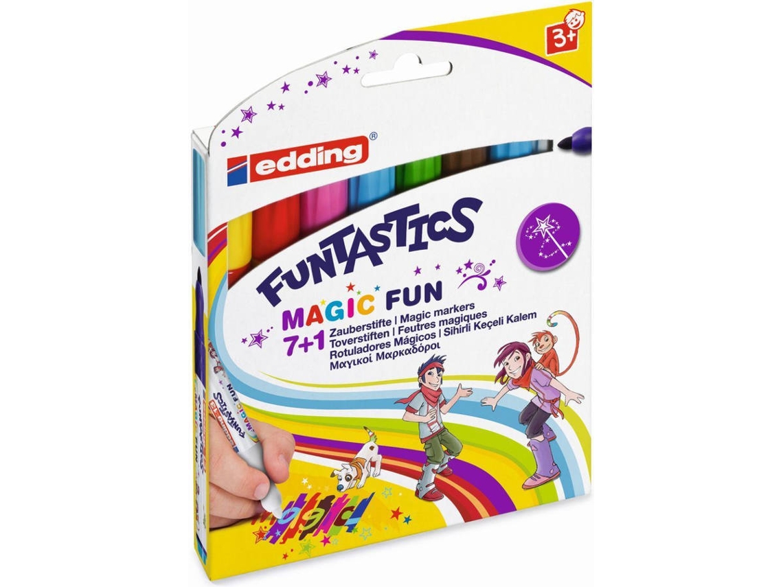 Pack 8 Marcadores EDDING Funtastics 7+1 Multicor
