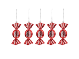 Pingentes De Árvore De Doces De Natal Olysi Shop (pacote Com 6)