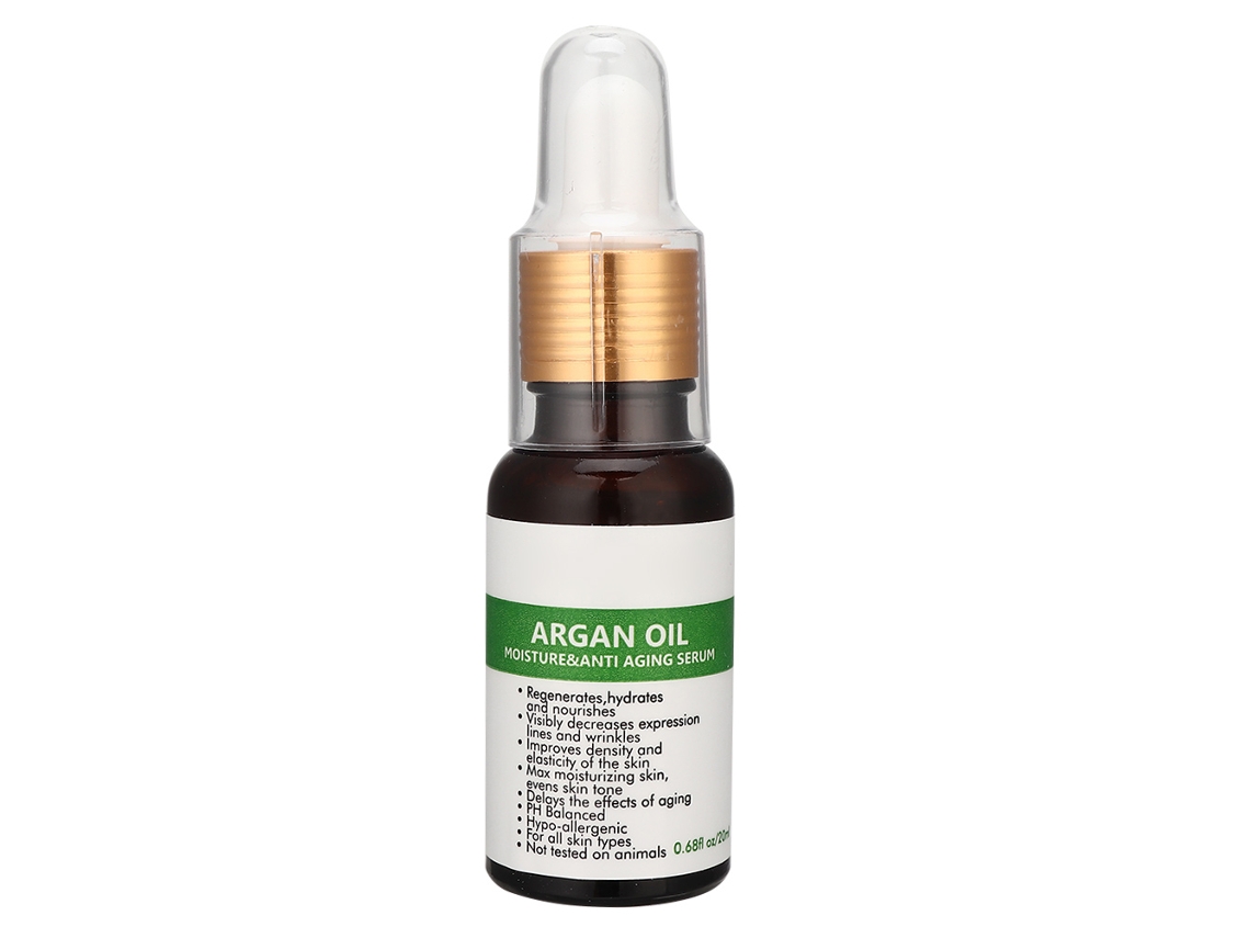 Soro Hidratante Com Óleo De Argan Anti-envelhecimento Redução De Rugas
