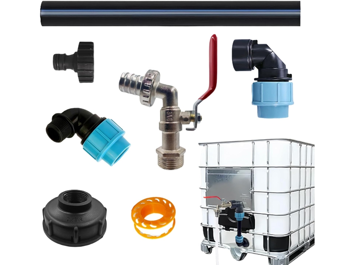Adaptador Para Tanque De Armazenamento, Tubo Extensor, Conector