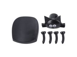 Suporte de Rolo de Papel Higiênico Decorativo Gato S/MARCA
