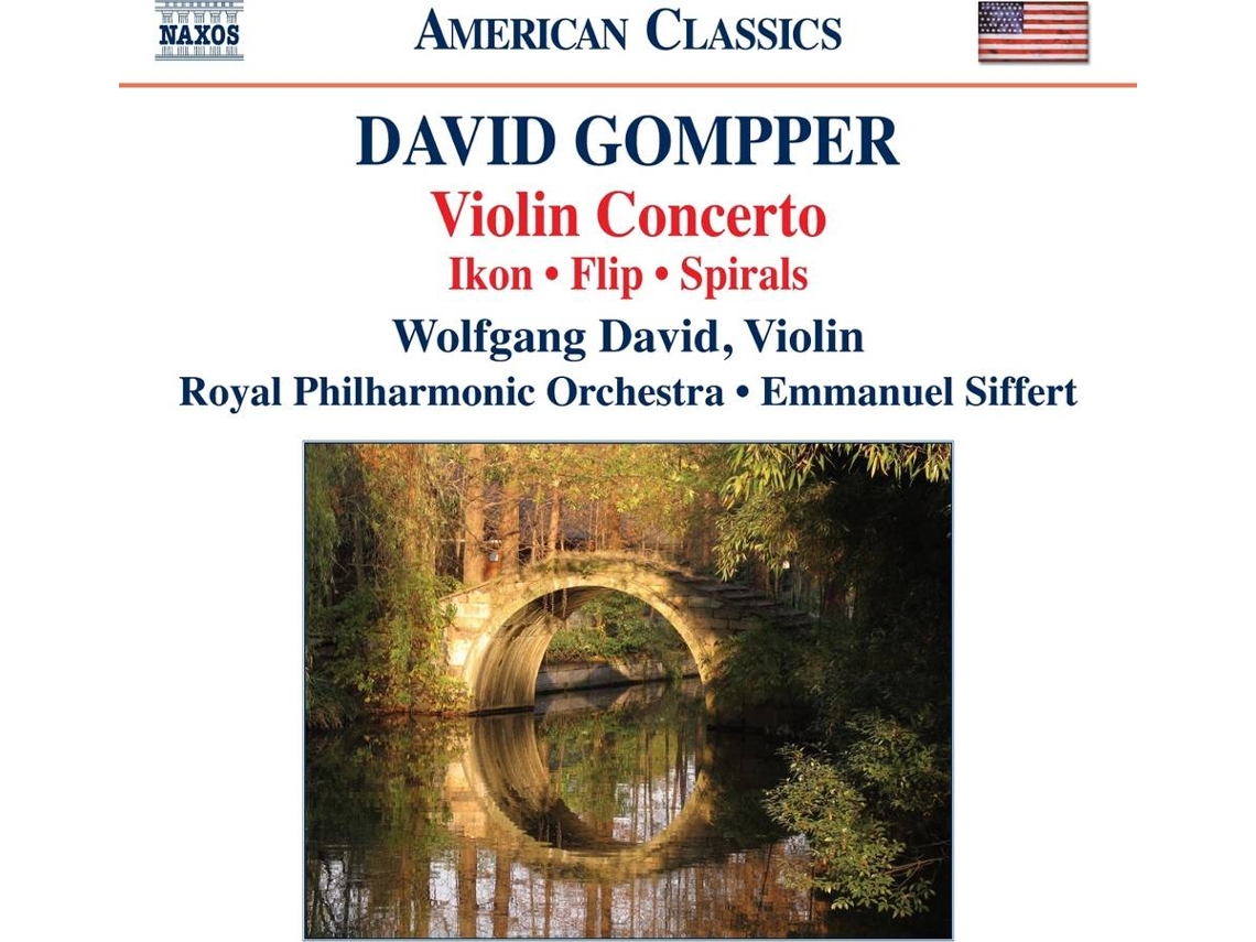 CD David,Wolfgang/Siffert,Emmmanuel/RPO - Violinkonzert (1CD)