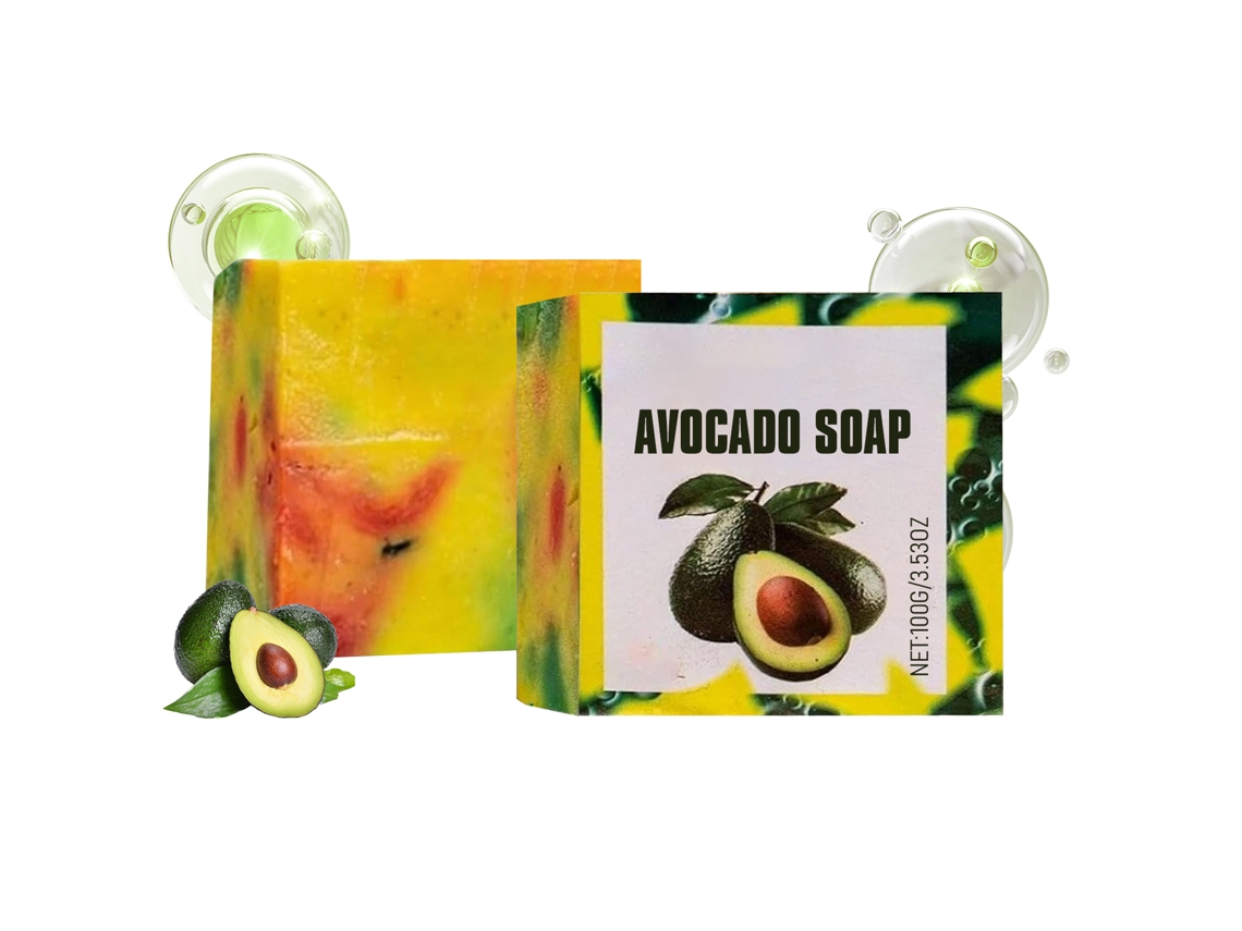 Sabonete Hidratante de Abacate, Cuidar da Pele Revigorada e Nutrida LAXISCREED