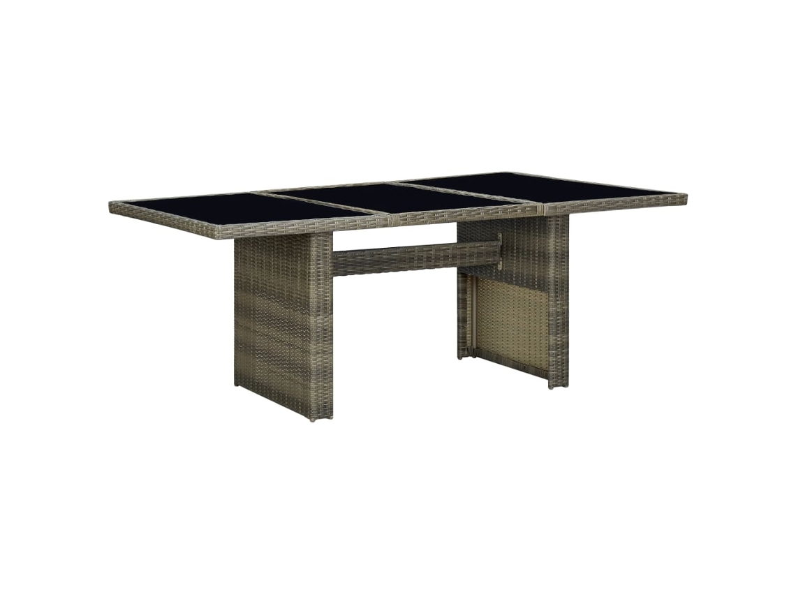 Garden Table, Garden Tables Vidaxl Marrom Rattan / Vime (n/a)