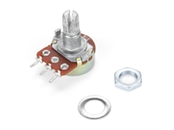 Laxiscreed Potenciômetro Rotativo Ajustável B1k Em Pack De 50 Unidades De 15mm