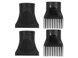 4 Peças de Acessório Difusor Secador Cabelo Universal para Modelagem e Secagem Precisas Cabelo, Acessórios D Tod GOKOCO