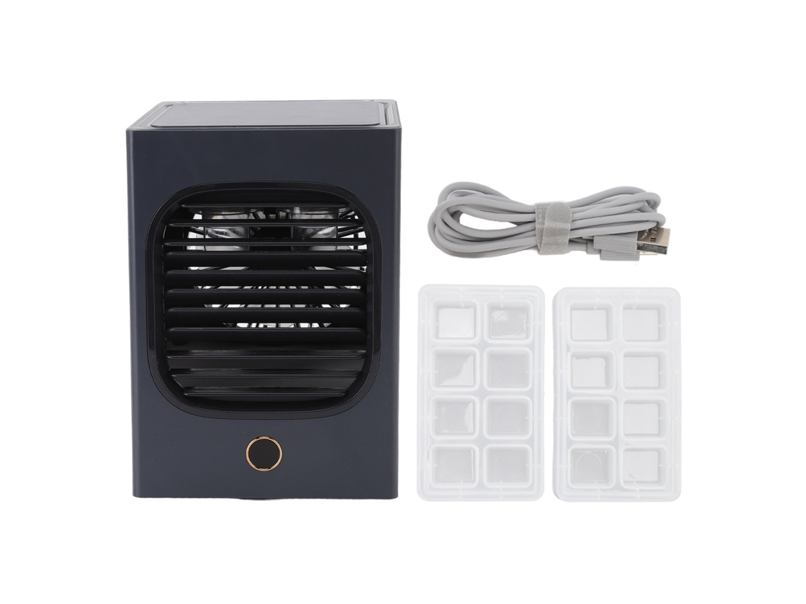 Ventilador Portátil Usb Silencioso Ar Condicionado Multifuncional