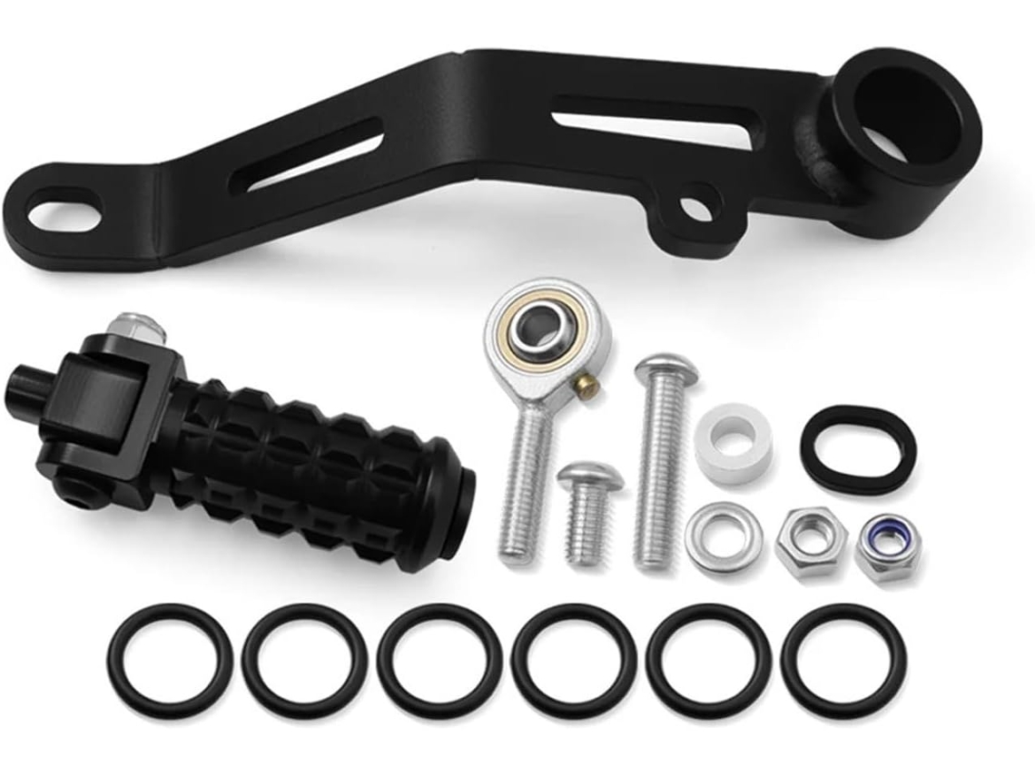 Kit de Apoios para os Pés e Alavanca/pedal Câmbio Motociclista Pedais Motocicleta Superfície Recebe