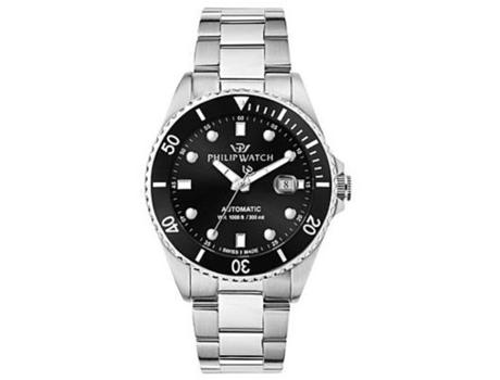 Relógio Masculino PHILIP WATCH R8223216009 Preto Prateado