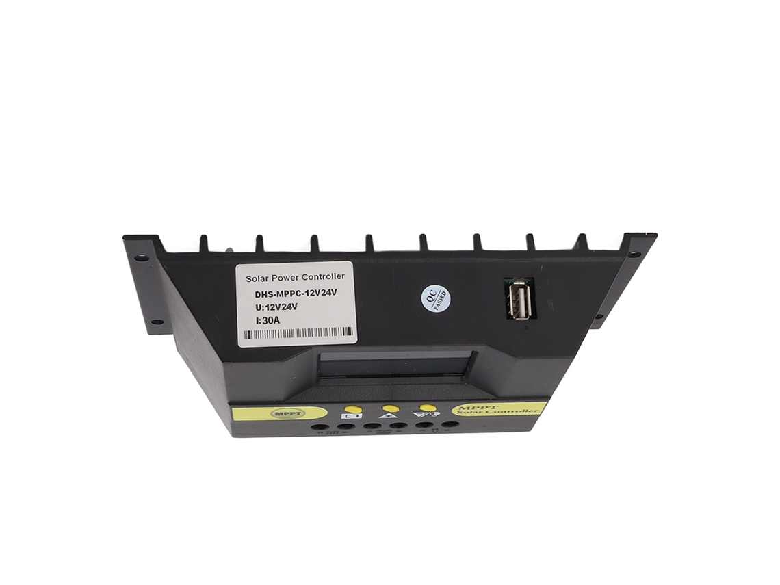 Controlador Solar Mppt Laxiscreed Para 12v/24v Compatível Com Baterias De Chumbo-ácido E Lítio