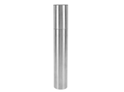 Moedor de pimenta manual, refilável, aço inox 304, para pimenta, café, churrasco | S/MARCA