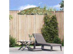Vidaxl Guarda-sol De Jardim 240 Cm Poliéster 170t Camuflagem