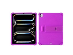 Capa De Silicone Com Suporte Para Ipad Pro 13 /air 13 (2024), Capa Protetora Resistente, Verde Slowmoose (2024)