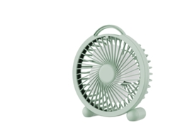 Laxiscreed Ventilador De Secretária Usb Silencioso E Potente Para Estudantes E Quartos Pequenos