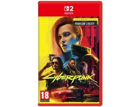 Cyberpunk 2077 Edição Ultimate Liberdade Fantasma • Jogo Nintendo Switch 2 Cbc