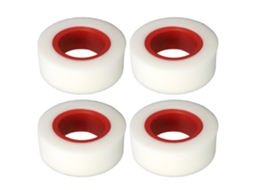 2026 4pcs Espuma de Pneu Rc Inserts Dupla Camada para Pneus de Crawler 1/10 1/8 2.2 Polegadas Vermelho