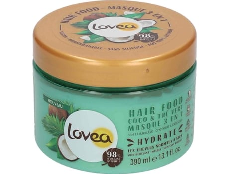Máscara para o Cabelo LOVEA Coco e Chá Verde (390 ml)