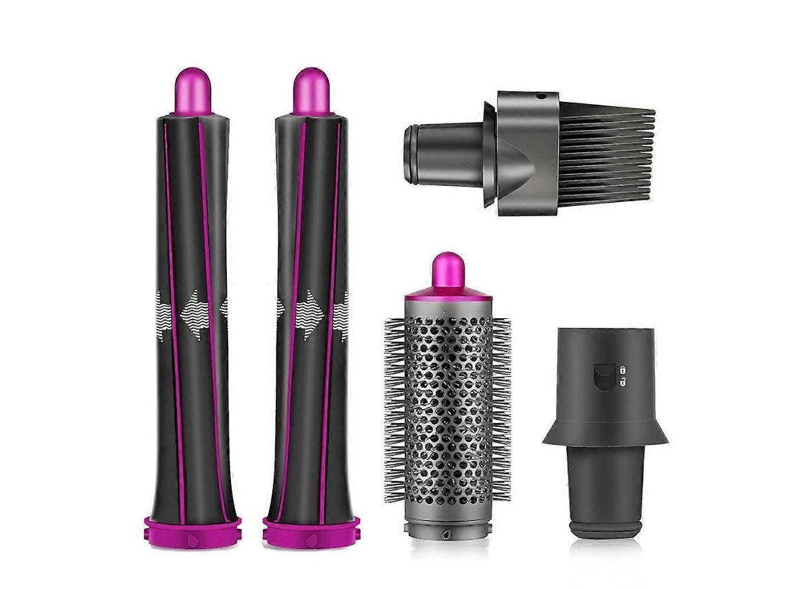 Conjunto de 5 Peças para Modelador de Cachos e Secador de Cabelo. TAISHENGDA