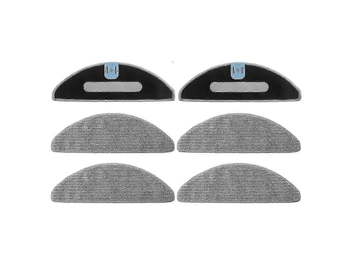 6 Pcs Parts Mop Pads For Combo I5, I5+,j5, J5+ Robot Vacuum Microfiber Wa_glo