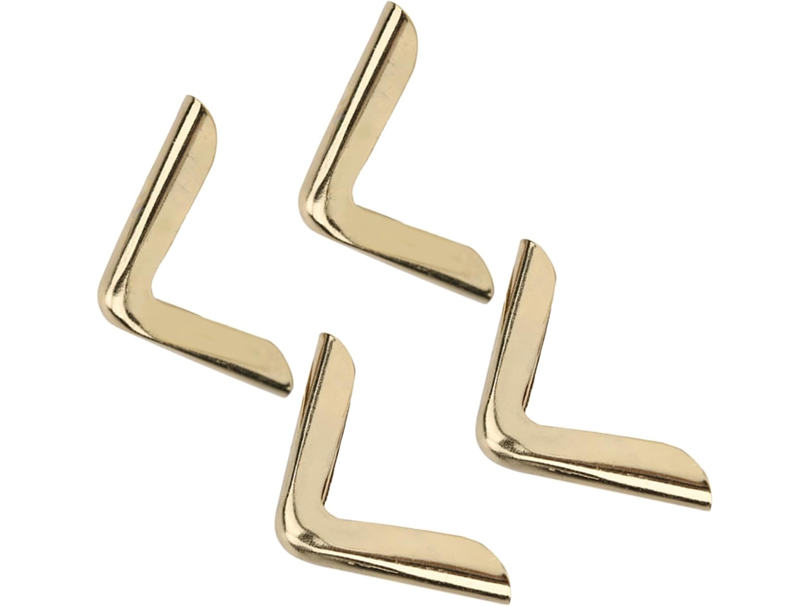 50 Peças - Acessórios De Decoração (couleur Laiton 2 - 2mm) - Protetor De Ângulo Em Metal - Em Laiton Dourado