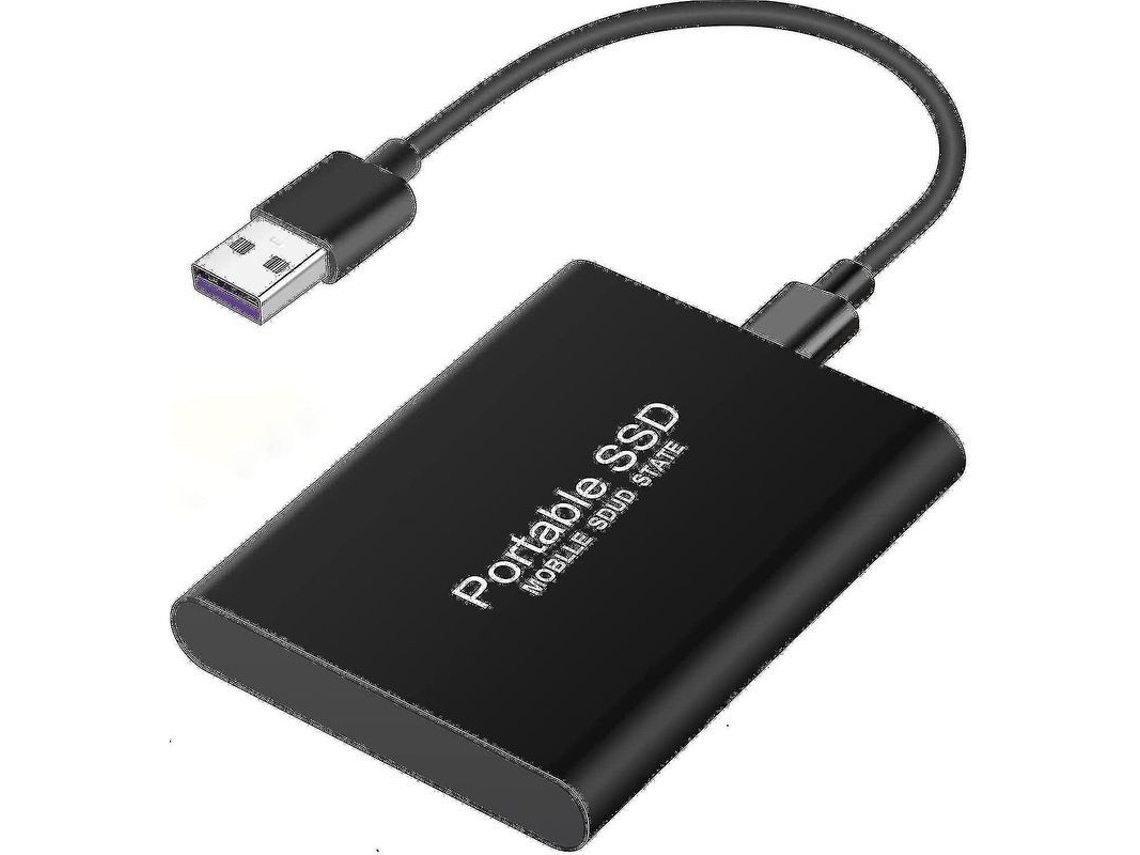 Disco Rígido Externo Portátil 2tb À Prova D'água e Choques Alta Qualidade Usb 3.0/2.0 Compatível com Windows Mac Linux Android Ps4