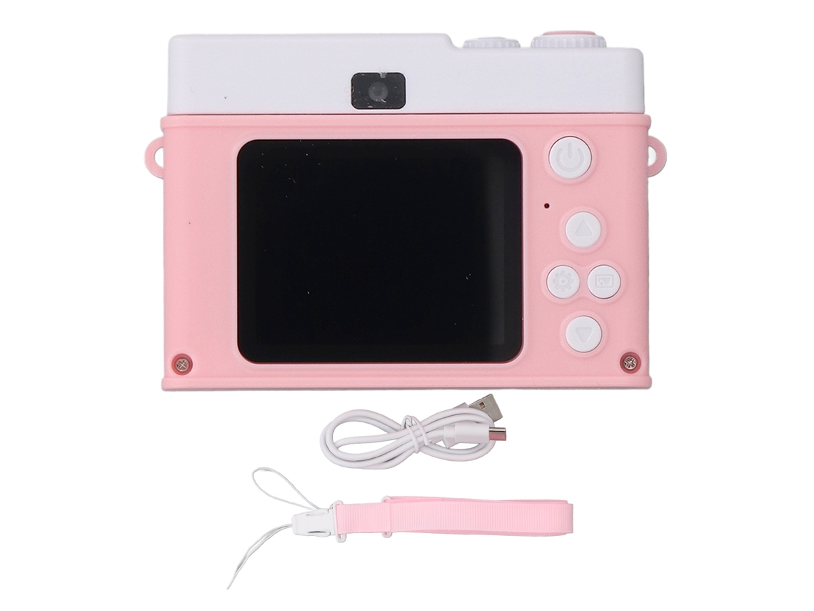 Digital Camera With Mp3 Player Games Fill Light 1080p 48mp Hd 2.0 Inch Tft Color Screen Anti Shake 800mah 8x Digital Zoom Camera For Travel Roseate