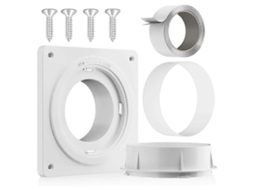 Mangueira de drenagem DECORALAR TECH, universal, 4 peças, cinza