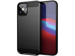 Capa iPhone 12«12 Pro LMOBILE Carbono Preto