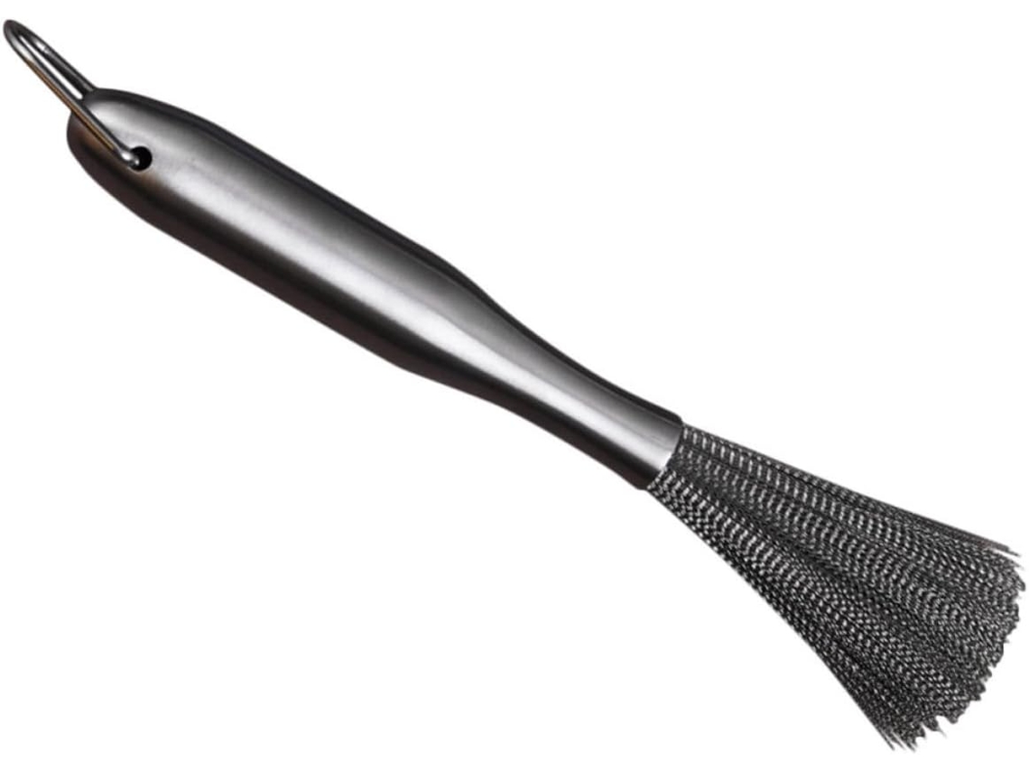 Escova De Cozinha Multifuncional Wooneky Em Aço Inoxidável Com Cerdas Firmes E Design Que Não Risca, Ideal Para Limpar