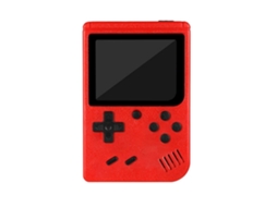 Mini Console De Jogo Portátil Clássico Retro 400 Em 1 Vermelho, Jogos Nostálgicos Em Movimento! Nostalgia88