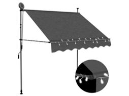 Toldo VIDAXL Grey Tecido (200 cm)