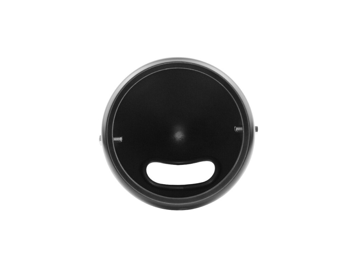 Carenagem para Farol de Moto 5 3/4 Polegadas (5,75'') Acessório para Moto Preto (bucket)