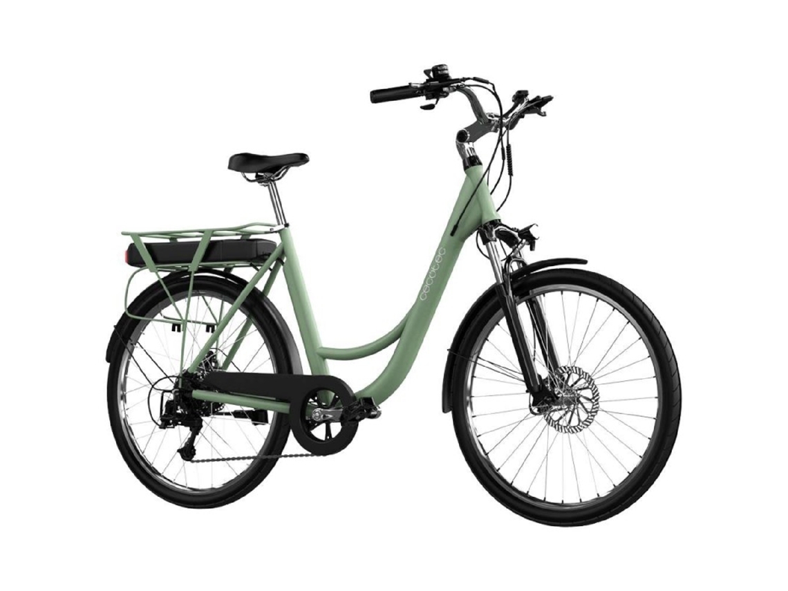 Cecotec Bicicleta urbana elétrica com 80 km de autonomia, 28