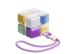 Organizador de Comprimidos CHRUI 8 Células Cubo Mágico com Alça Sem Bpa (colorido)