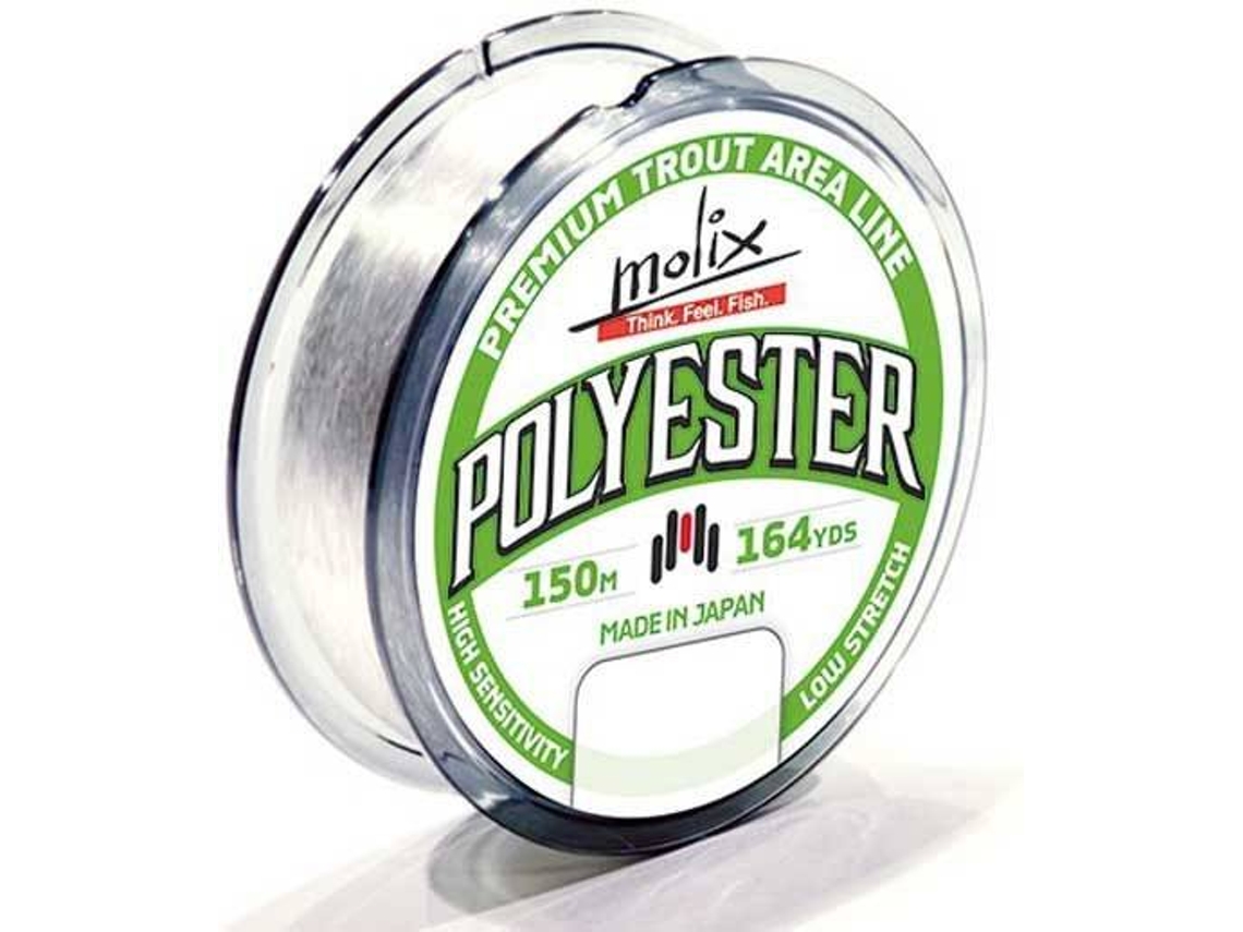 Linha de Pesca de monofilamento MOLIX Trout Area (0.090 mm - 0,10 mm)