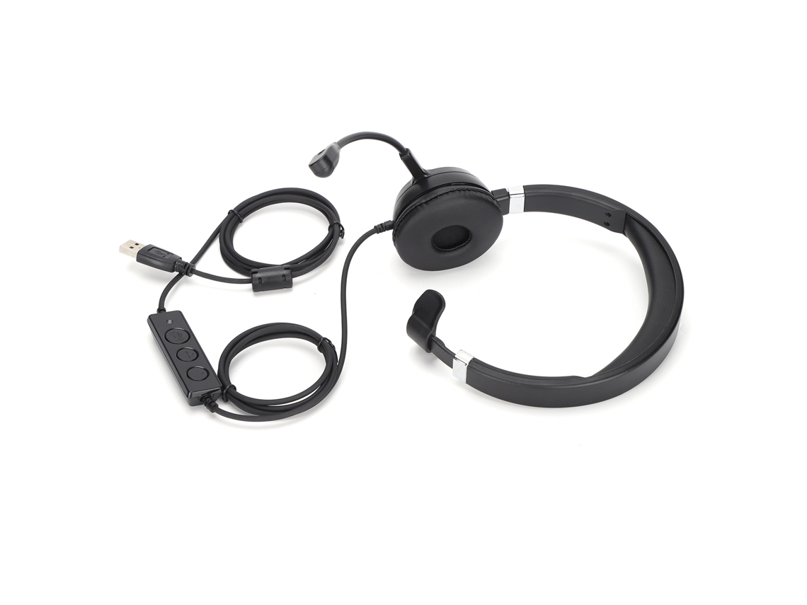 Fone de Ouvido USB com Microfone e Controle de Áudio CHABERLU