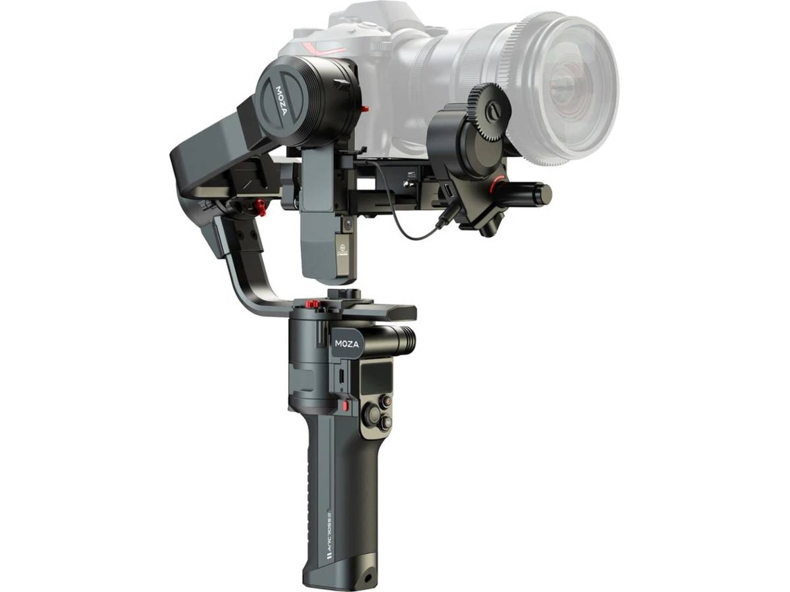 Gimbal MOZA AirCross 3 Pro Kit (Bluetooth - Autonomia: 20 Horas - Preto)