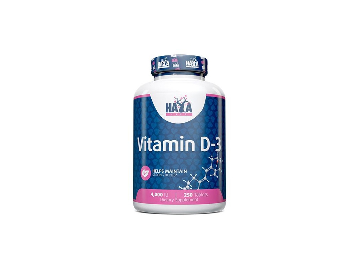 Vitamin D3 4000iu - 250 Tablets De Haya Labs