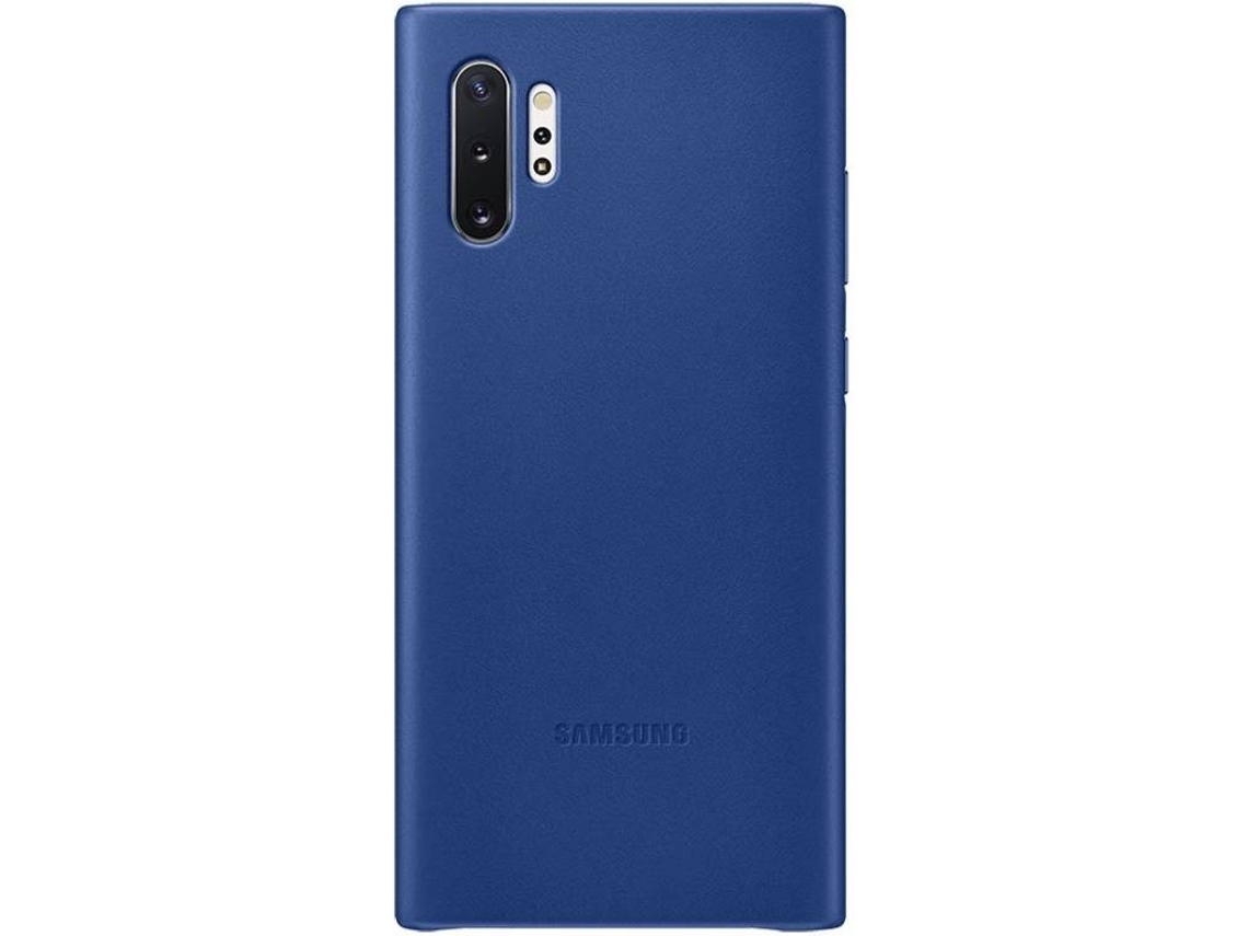 Capa SAMSUNG Galaxy Note 10+ Leather Azul